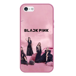 Чехол для iPhone 5/5S матовый Blackpink x PUBG