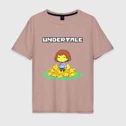 Мужская футболка хлопок Oversize Undertale