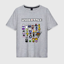 Мужская футболка хлопок Oversize Undertale