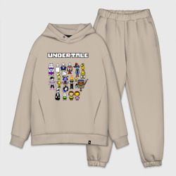 Мужской костюм oversize хлопок Undertale