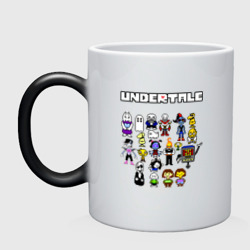 Кружка хамелеон Undertale