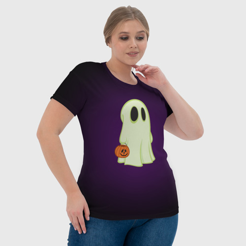 Женская футболка 3D с принтом Halloween, фото #4