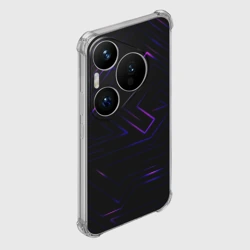 Чехол для Huawei Pura 70 Pro Неоновая абстракция - фото 2