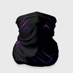 Бандана-труба 3D Неоновая абстракция