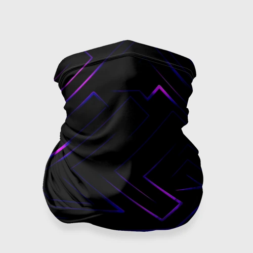 Бандана-труба 3D Неоновая абстракция