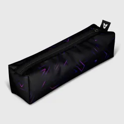 Пенал школьный 3D Неоновая абстракция
