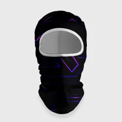Балаклава 3D Неоновая абстракция