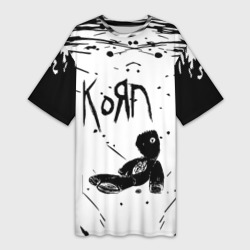 Платье-футболка 3D Korn