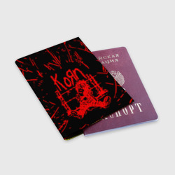 Обложка для паспорта матовая кожа Korn - фото 2