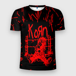 Мужская футболка 3D Slim Korn