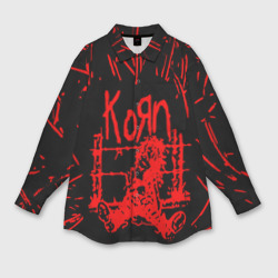 Мужская рубашка oversize 3D Korn