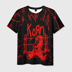 Мужская футболка 3D Korn