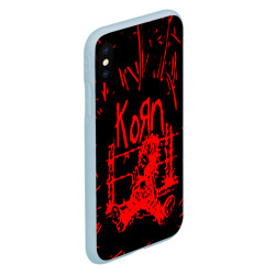Чехол для iPhone XS Max матовый Korn - фото 2
