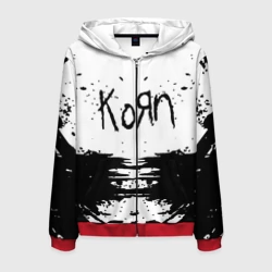 Мужская толстовка 3D на молнии Korn