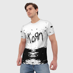 Мужская футболка 3D Korn - фото 2