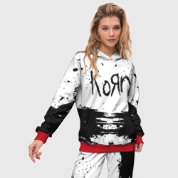 Женский костюм с толстовкой 3D Korn - фото 2