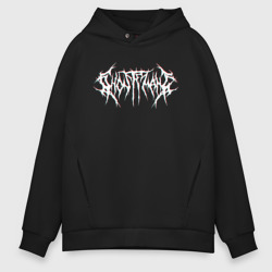 Ghostemane – Мужское худи Oversize хлопок с принтом купить со скидкой в -21%