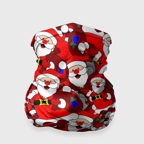 Бандана-труба 3D Русский Санта Клаус, цвет 3D печать