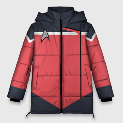 Женская зимняя куртка Oversize Звездный путь костюм № 1