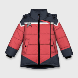 Зимняя куртка для девочек 3D Звездный путь костюм № 1