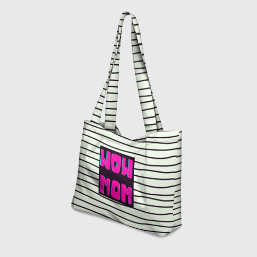 Пляжная сумка 3D Wow mom вау мама - фото 3