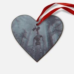 Деревянная игрушка Сердце Сиреноголовый