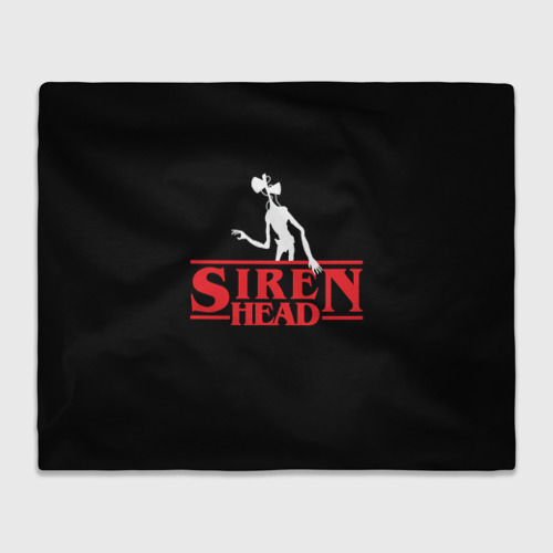 Плед 3D Siren Head, цвет 3D (велсофт)