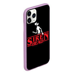 Чехол для iPhone 11 Pro Max матовый Siren Head - фото 2