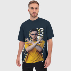 Мужская футболка oversize 3D SQWOZ bab - фото 2