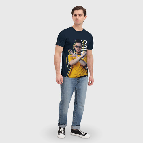 Мужская футболка 3D SQWOZ bab, цвет 3D печать - фото 5