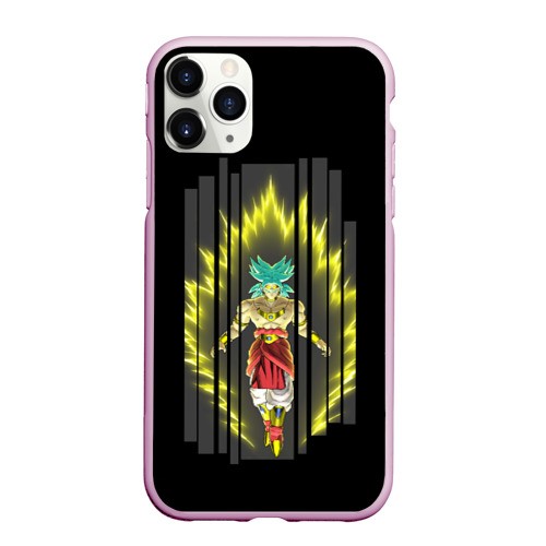 Чехол для iPhone 11 Pro матовый Japanese manga Dragon Ball, цвет розовый