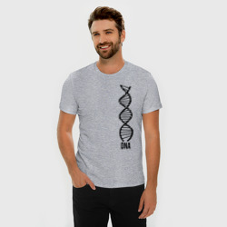 Мужская футболка хлопок Slim My DNA (Z) - фото 2