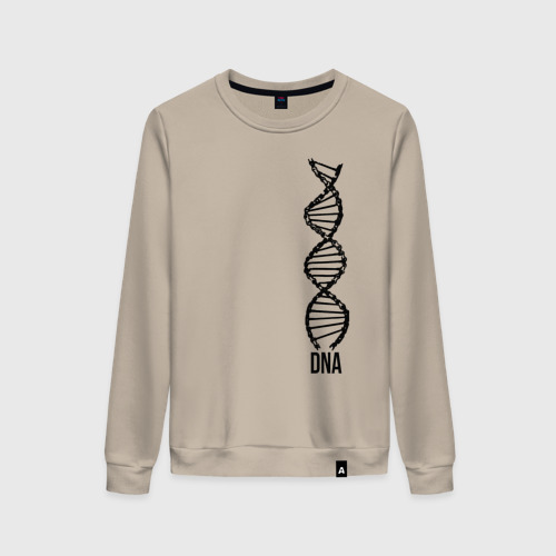 Женский свитшот хлопок My DNA (Z), цвет миндальный