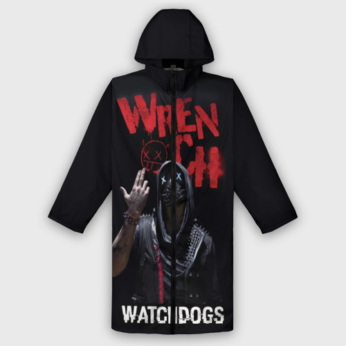 Мужской дождевик 3D Watch Dogs: Legion, цвет белый