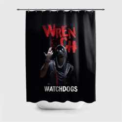 Штора 3D для ванной Watch Dogs: Legion