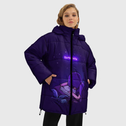 Женская зимняя куртка Oversize Помогите - фото 2