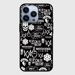 Чехол для iPhone 13 Pro Watch dogs legion