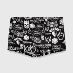 Детские купальные плавки 3D Watch dogs legion