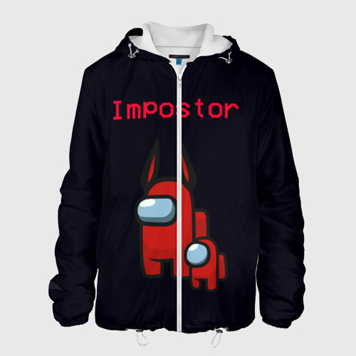 Мужская куртка 3D Among us Impostor, цвет 3D печать