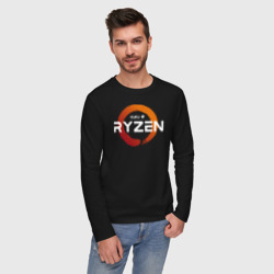 Мужской лонгслив хлопок Kuku Ryzen v.2 - фото 2