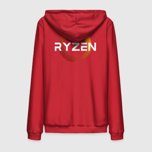 Мужская толстовка на молнии хлопок Kuku Ryzen v.2