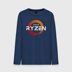 Мужской лонгслив хлопок Kuku Ryzen v.2