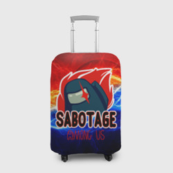 Чехол для чемодана 3D Among   us sabotage