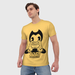 Мужская футболка 3D Bendy And The Ink Machine - фото 2