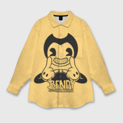 Мужская рубашка oversize 3D Bendy And The Ink Machine