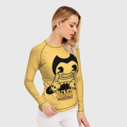 Женский рашгард 3D Bendy And The Ink Machine - фото 2