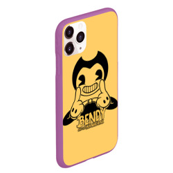 Чехол для iPhone 11 Pro Max матовый Bendy And The Ink Machine - фото 2