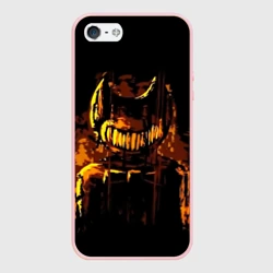 Чехол для iPhone 5/5S матовый Bendy And The Ink Machine