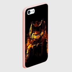 Чехол для iPhone 5/5S матовый Bendy And The Ink Machine - фото 2
