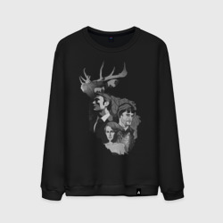 Мужской свитшот хлопок Hannibal deer